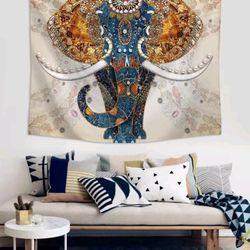 Elephant Tapestry 