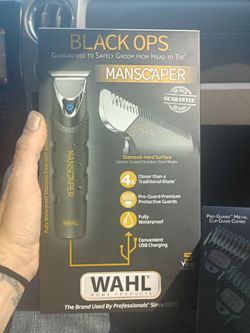 Wahl black opps manscaping shaver