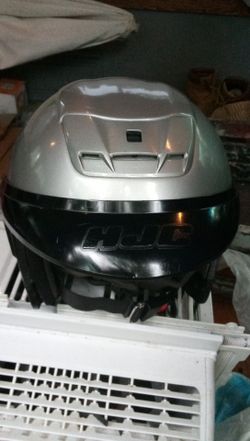 Harley-Davidson helmet with HJC visor hog hog