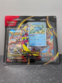 Pokemon Mega Evolution 3 Pack Blister [Golduck]