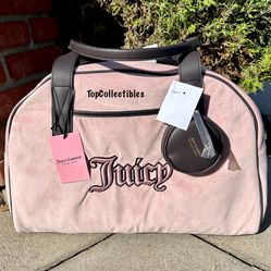 Juicy Couture Velour Weekender Bag