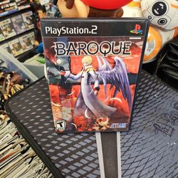 Baroque (Sony PlayStation 2, 2008) CIB PS2 Tested And Working
