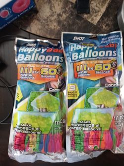 Water balloons