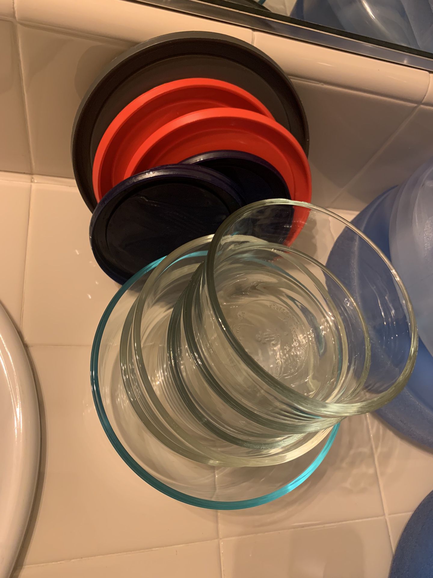 Pyrex Glass Containers