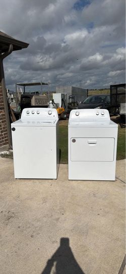 Washer and dryer set