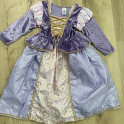 Repunzel Dress Up Dress Size 3-5 Years 