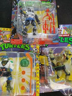 3 ninja turtles classic series action figures