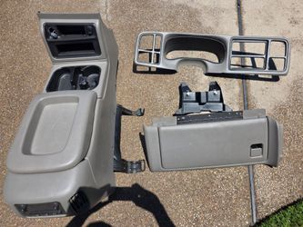 Silverado center console