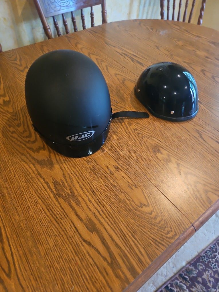 2 Motor Cycle Helmets