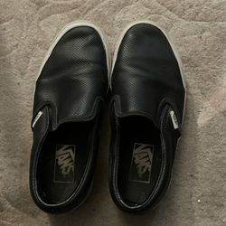 Size 71/2 Van Leather Shoes