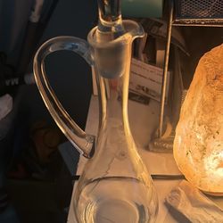Vintage wine decanter