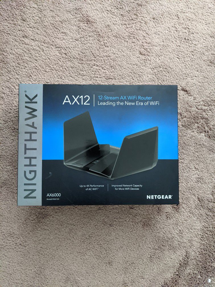 Netgear Nighthawk AX12 12-Stream Wi-Fi 6 Router