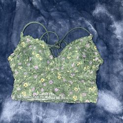 Victoria’s Secret Pink Floral Bralette Top
