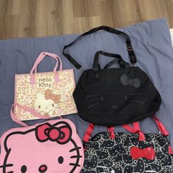 New Hello Kitty Sanrio Duffle Bags 
