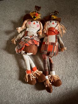 Cute scarecrows
