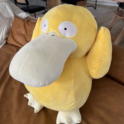 Pokémon Psyduck stuffed animal 20 inches tall