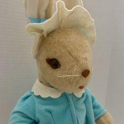 Vintage Cuddle Toys Washable Bunny