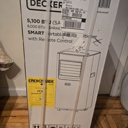 Portable AIR Conditioner BLACK +DECKER  5100- 8000BTU 
