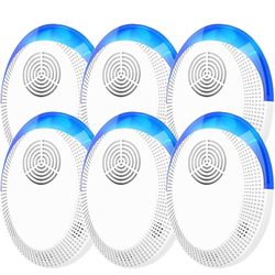 Ultrasonic Pest Repeller 6 Pack Mice Repellent