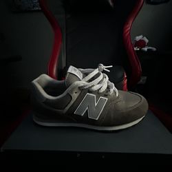 New Balance 574 Grey White