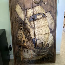 Vanguard 3D Art Wall Piece Wood