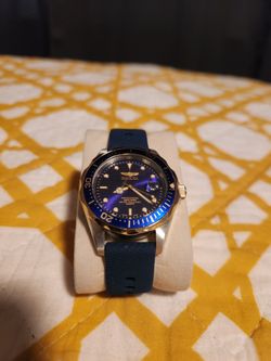 Invicta watch blue on blue