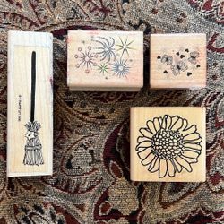Vintage Stamp Set