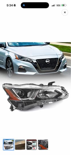 Headlights- Nissan Altima 2019-2022