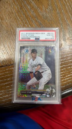 Shohei Ohtani PSA 10 mega Box