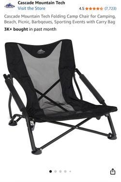Outdoor Foldable Camp Chair