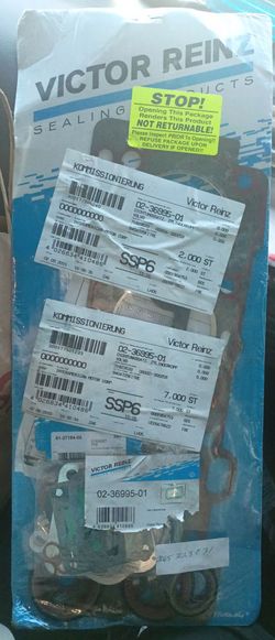 "NEW Victor Reinz 02-36995-01 Cylinder Head Gasket Set Volvo S40 V40 1.9 Turbo T4 OEM Quality"