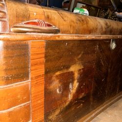 Antique Wooden Chest 