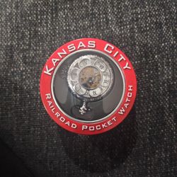 Kansas City Railroad Pocket Watch
