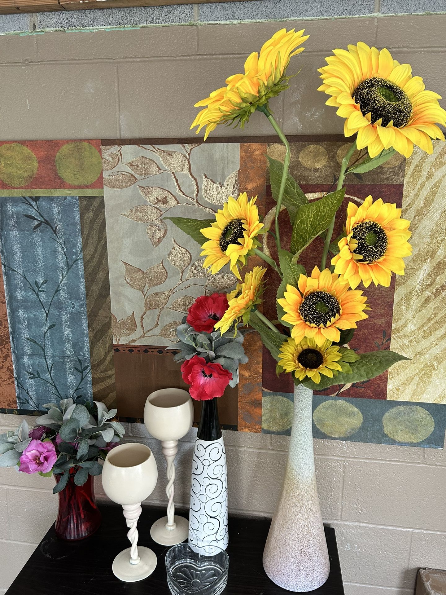 Vases With Flowers