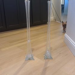 Two Glass Vases