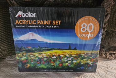 Acrylic paint set