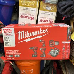 Milwaukee M18 5 Tool Combo Kit
