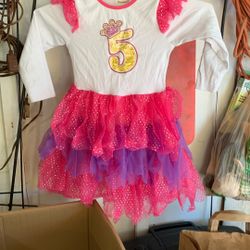 Girls 5yr Birthday Dress