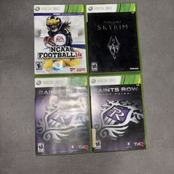 4 Xbox 360 Games