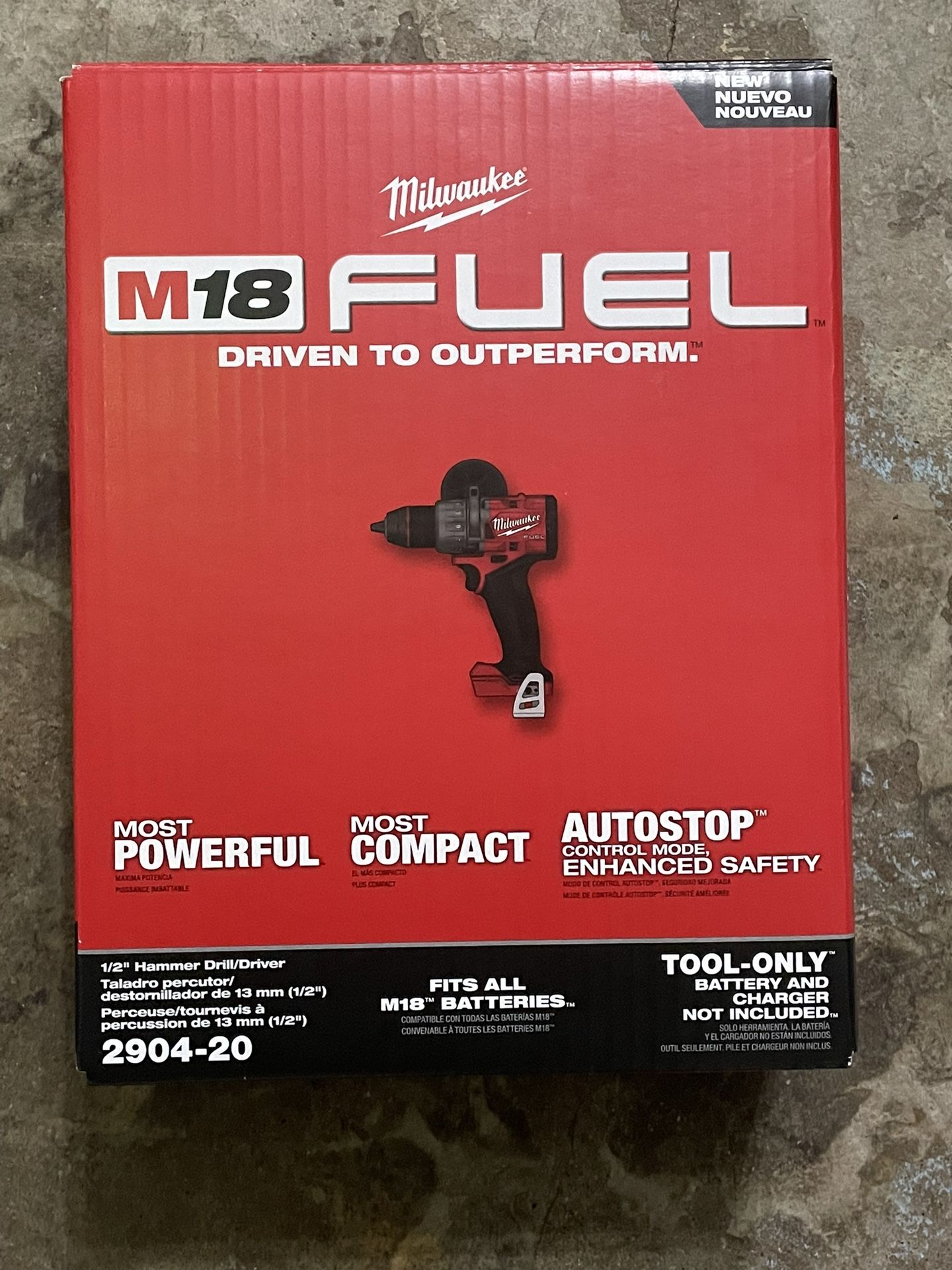 Taladro Martillo Milwaukee FuelBrushless M18