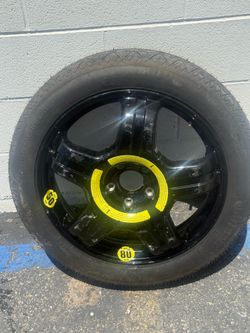 Mercedes AMG spare tire