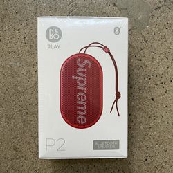 Brand New Supreme B&O PLAY by Band & Olufsen P2 Wireless Speaker for Sale  in Los Angeles, CA - OfferUp
