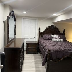 Bedroom 5 Pcs Queen Bed Furniture