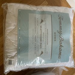 400TC Tommy Bahama Triple Protection Waterproof Mattress Pad - TwinXL