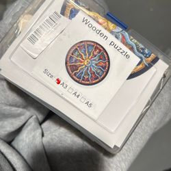 Wooden Puzzle Sun