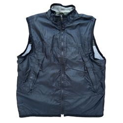 Vintage Y2K Gap Full Zip Up Lined Vest Tactical Size Medium
