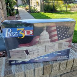 3 D Capitol Puzzle, New