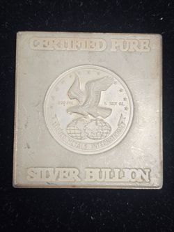 Very rare and collectible 5 oz silver bar.