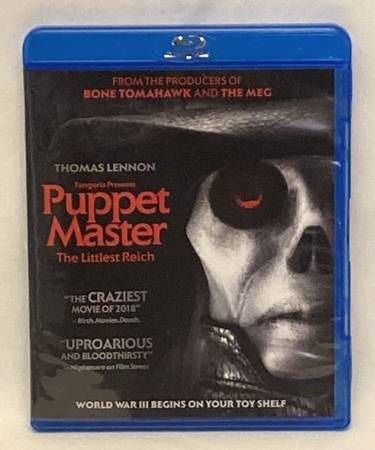Puppet Master The Littlest Reich Blu Ray 2018 Fangoria horror comedy movie