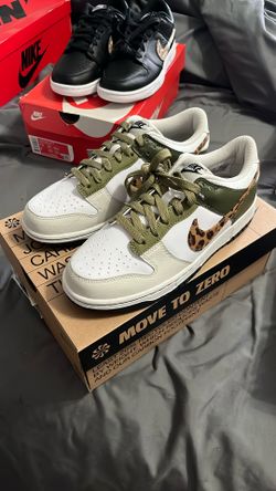Women’s Green olive nike dunk